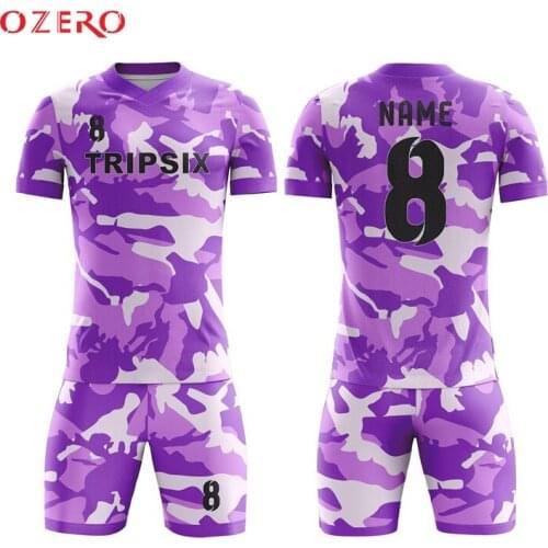 Hot sale latest blank soccer jerseys