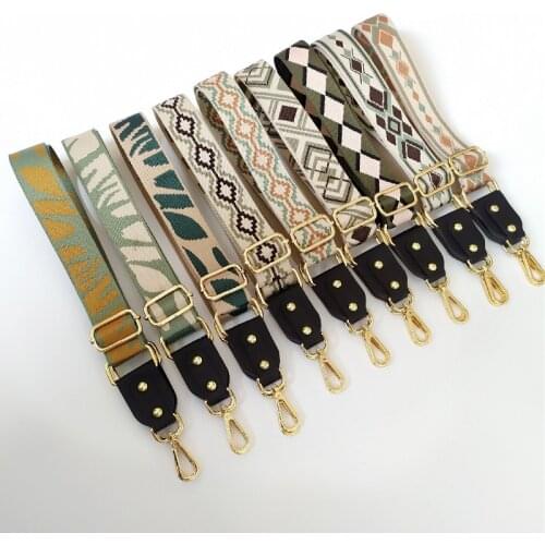 JYSHINE Women Nylon Cross Body Messenger Belt for Bag Accessories Bag Strap Handbag Belt Wide Shoulder Bag Adjustable Bag Chain