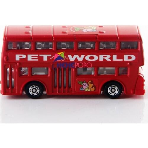 Diecast Metal Model Kit TAKARA TOMY TOMICA No. 95 562597 LONDON BUS Mould Scale 1:130 Baby TOYs Funny Kids Bauble Collection