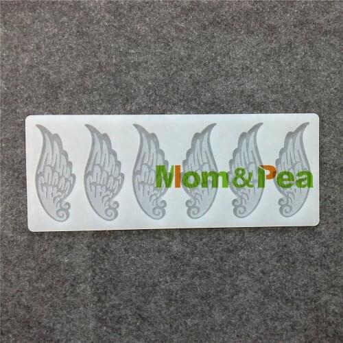 Mom&Pea CX025 High Quality Wing Shaped Silicone Mold Chocolate Mold Cake Decoration