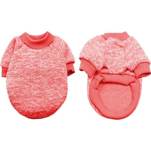 Dog Clothing Two-legged Sweater Soild Warm Sweatshirt Pet Clothes For Small Large Dogs Chihuahua Pet Clothes