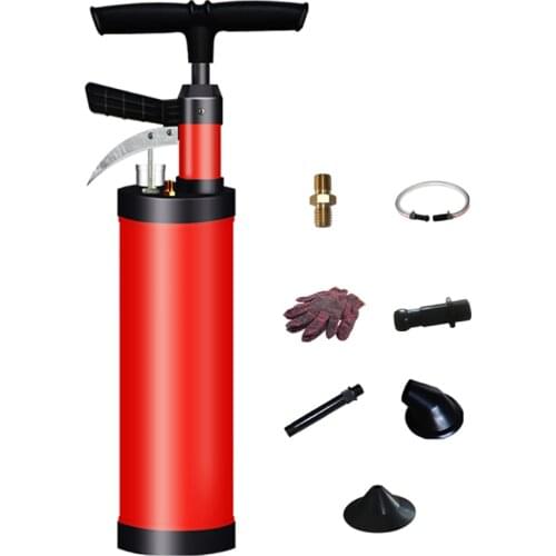 High-Pressure Manual Sewer Dredging Machine Household Portable Pipe Dredge 10-110MM Pipeline Blockage Cleaning Tool