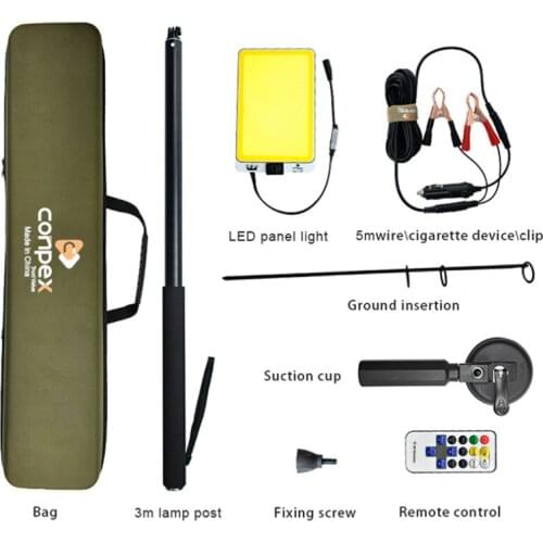 36W 6900Lm COB LED Panel Light Downlight Warm White/Cool Whiteoryellow Portable DIY Outdoor lighting Dimmer Controller