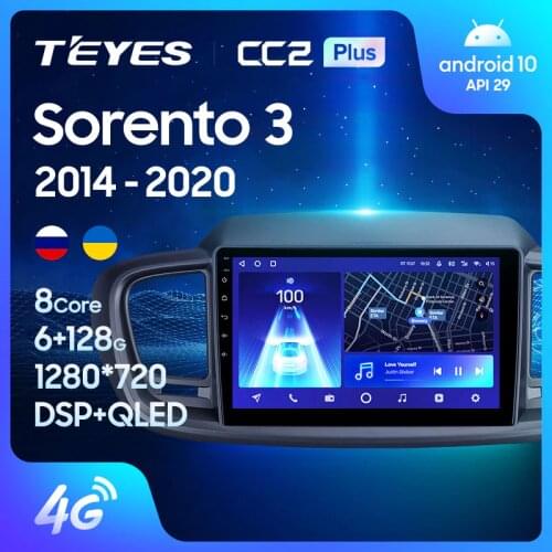 TEYES CC2L CC2 Plus For Kia Sorento 3 2014 - 2020 Right hand driver Car Radio Multimedia Video Player Navigation GPS Android No 2din 2 din dvd