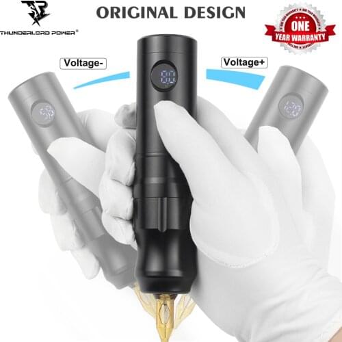 Wireless Tattoo Machine Pen Rotary Tattoo Eyebrow Machine for Body Art Wireless Tattoo Pen Professional Coreless Motor