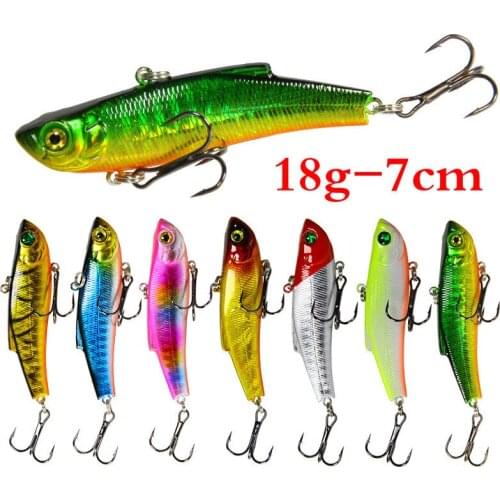 18g VIB Fishing Lures Bass Carp Bait Sinking Artificial Hard Fish Lures Saltwater Freshwater Fishing Tackle Fishing Wobber