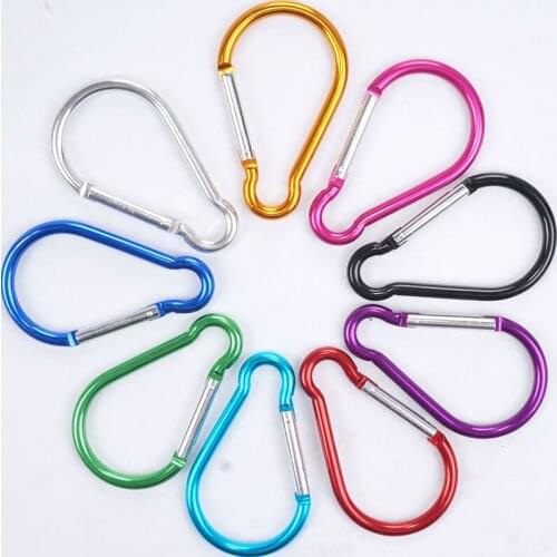 3 Pcs Outdoor Mountaineering Super Large Aluminum Alloy Quick Hook Multifunctional Trolley Umbrella Car Universal Bag Hook Tools