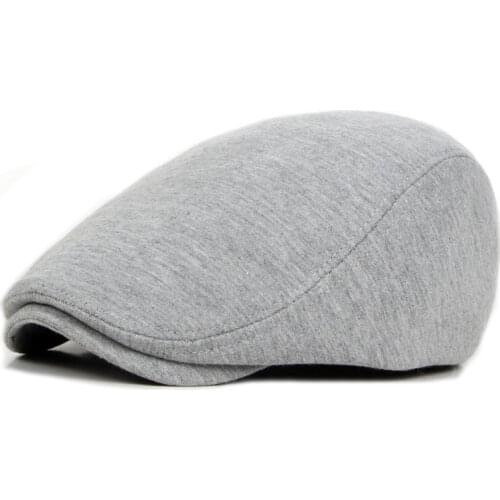 2020 new solid color light beret mens and womens universal hat fashion trend British cap outdoor sports caps