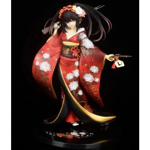Date A Live, Tokisaki Kyousan, Kimono Kyousan, Yanzi Anime Figure Model Beautiful girl
