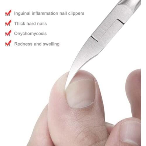 Nail Clipper Set Stainless Steel Toenail Clippers Heavy Duty Precision Nail Tool