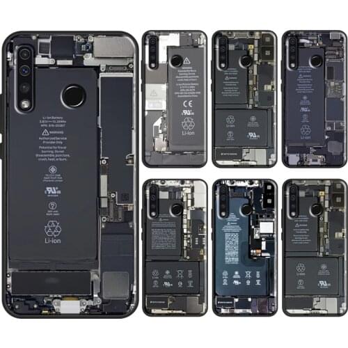 Motherboard Circuit board Soft Cover For Honor 9X 8X 7X 10i 7A 4C 6C 20 Pro 7C 8A 9A 7S 8S 9S 8 9 10X 10 Lite Case
