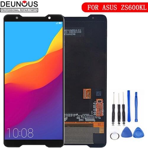 New 6 inch For ASUS ROG Phone ZS600KL LCD Display Screen+Touch Panel Digitizer For ZS600KL AMOLED Display Assembly