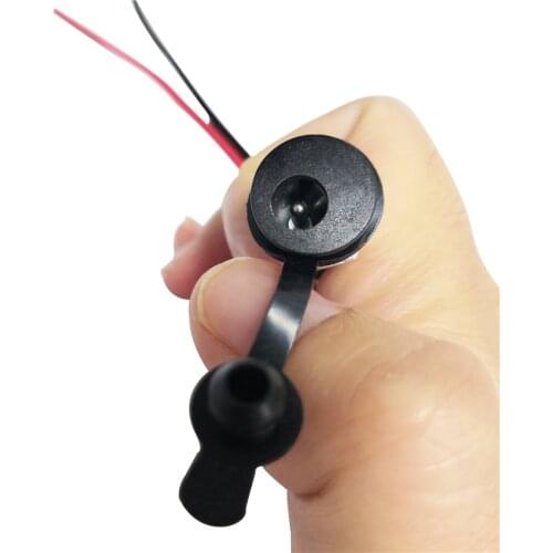 Battery DC Power plug connector for diy dc waterproof jack connector 5.5 X 2.1 mm with Wire