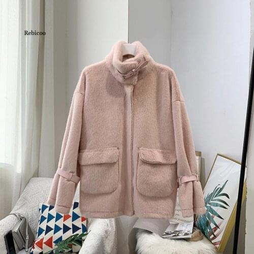 Rebicoo Women's Sheepskin Coats