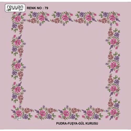 REYYAN SILK OYALIK WRITING (NEW QUALITY)-12967 - RENK-79