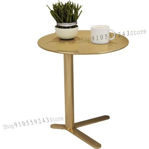 Nordic Sofa Side Table Light Luxury Small Round Table Simple Corner Side Cabinet Mini Table Net Red Coffee Table Bedside Table
