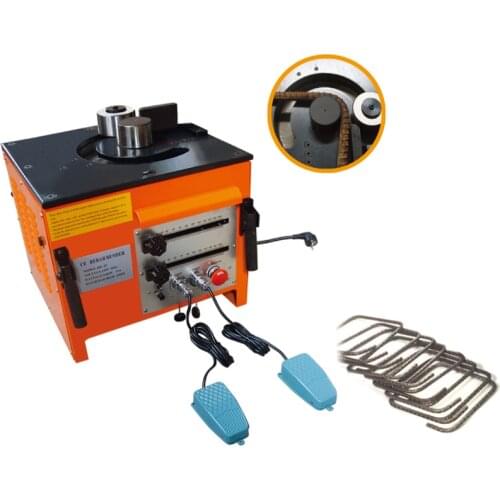 Top quality Construction tools automatic round steel bar bending machine 0-180 degree bending angle RB-25 with factory price
