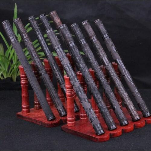 Ebony pulled sweet tube ebony embossed plum, Orchid, bamboo and chrysanthemum sweet bucket of Aloes and sandalwood