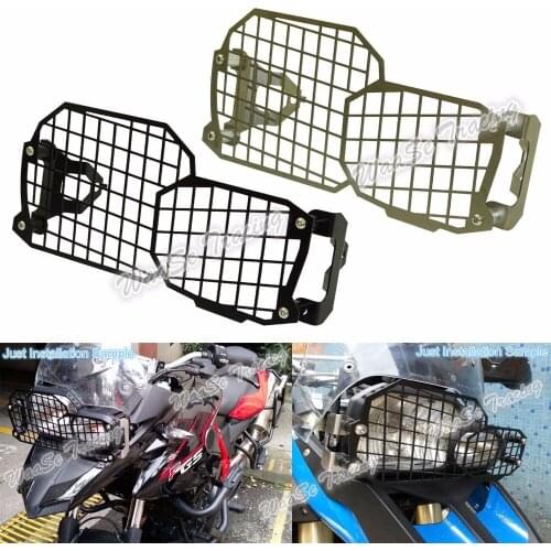Waase For BMW F650GS F700GS F800R F800GS /ADV Motorbike Headlight Grille Guard Cover Protector