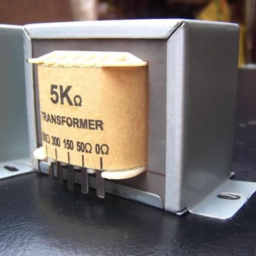 Japan Z11 iron core, single-ended headphone amplifier output transformer 2W 5KΩ, secondary: 0-50Ω-150Ω-300Ω-600Ω