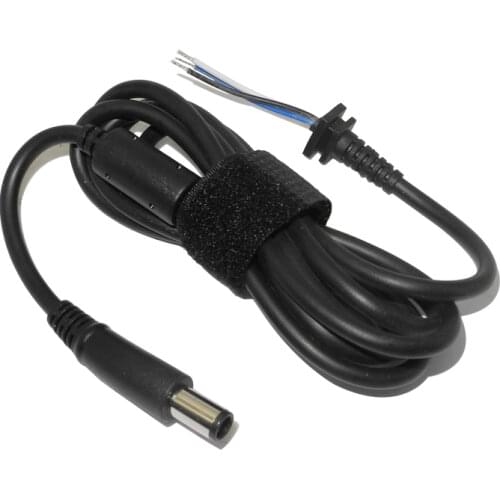 1.8M 7.4 x 5.0 mm Laptop Power Connector Jack Dc Plug Adapter Charger Cable Cord with Central Pin for Hp Notebook Charger