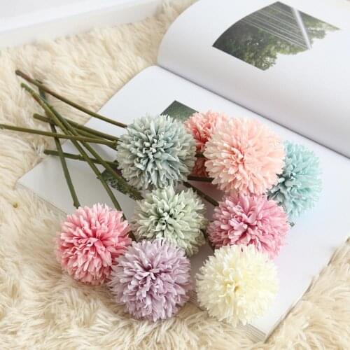 1Pcs 29cm Artificial Dandelion Flower Silk Hyacinth Flower Wedding Decoration for Home Party Hotel Garden Decorations
