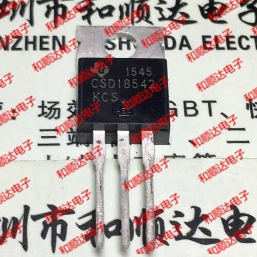 10pcs/lot CSD18542KCS New stock TO-220 60V 120A