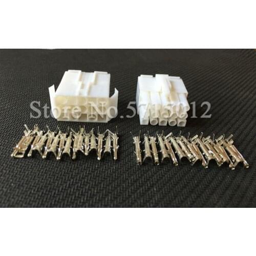 5set 15 Hole Female And Male Small Tamiya Connector Kits Mini Tamiya EL 4.5MM Socket Plug With 15 Way 15 Pin