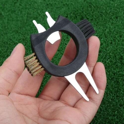 5 In 1 Golf Tool Brush Groove Cleaner Spike Wrench Bottle Opener Multi Tool For Men Women