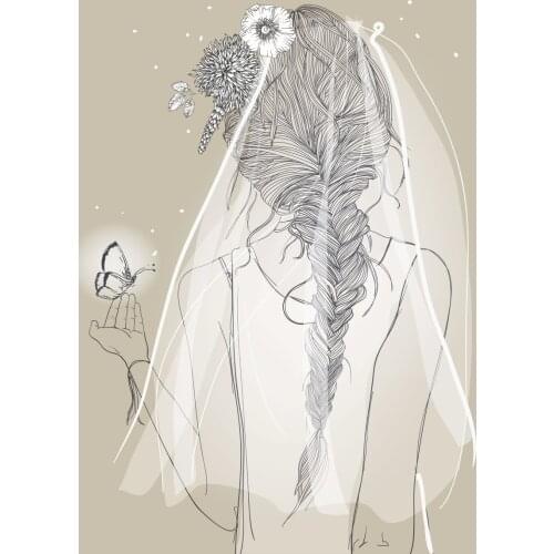 DABOXIBO Back View Girl Clear Stamps Mold For DIY Scrapbooking Cards Making Decorate Crafts 2020 NEW