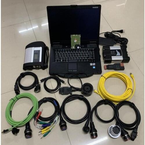 MB Star C4 For BMW ICOM NEXT A+B+C 2IN1 Diantostic Tool with 1tb HDD Inside CF52 Laptop Ready to Use