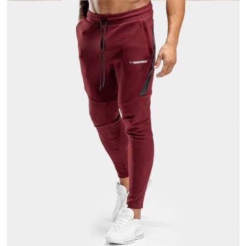 Joggers Sweatpants Men Casual Skinny Pants Gyms Fitness Workout Brand Track pants Autumn Winter Male Cotton Sportswear Trousers