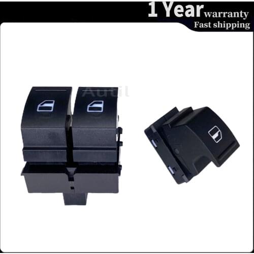 For VW Eos Golf Plus Jetta Passat Scirocco Seat Leon Toledo Altea Ibiza Control Window Switch Lifter Button Car Accessories