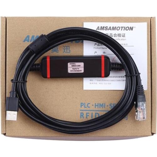 Used for Fuji RYC / w / smart / alpha 5 Series servo debugging line, naoh-cnv data line, USB port, cp1202 chip high speed commun