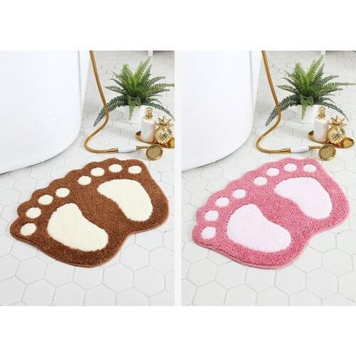 Feet clouds bathroom non-slip carpet floor mats bathroom simple absorbent home floor mats door mats