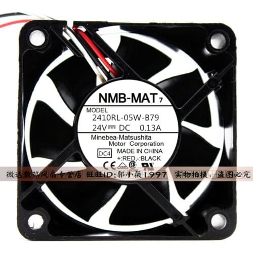 New original 2410RL-05W-B79 24V 0.13A 6025 6cm inverter fan