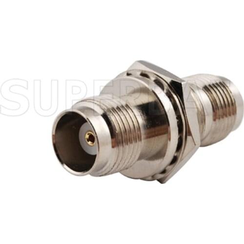 Superbat TNC adapter TNC female Jack to female Bulkhead Straight RF Coaxial Connectors