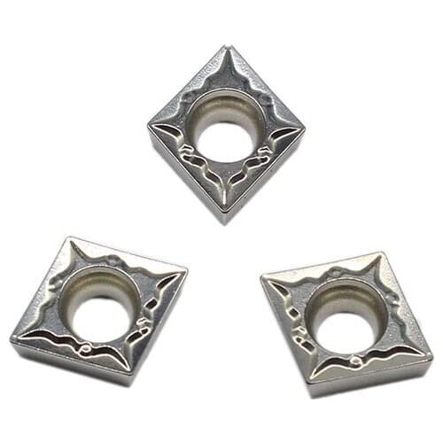 10PCS CCMT09T304 FG CT3000 Internal Turning Tools CCMT09T304 Cermet Grade Carbide insert Lathe cutter Tool turning insert