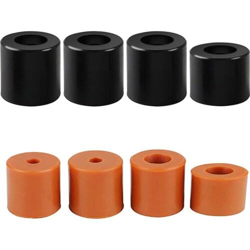 3pcs Long + 1PC Short For CR-10/ CR10S Ender-3 3D Printer Kit High Temperature Silicone Solid Spacer Hot Bed Leveling Column