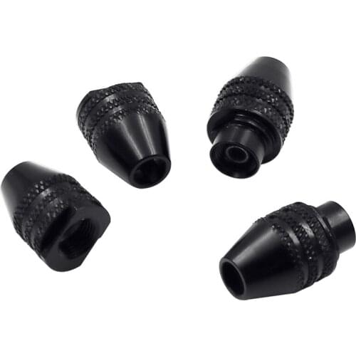 4 kinds of rotary tools 0.3-3.4mm multi-function keyless drill chuck M8X0.75 milling machine quick-change three-jaw drill chuck