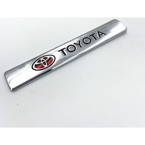 Car Side Fender for Toyota Corolla Camry Yaris rav4 hulix prius prodo Rear Trunk Emblem Badge Sticker Accessories Car Styling
