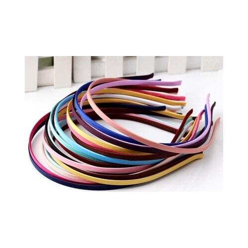 Free Shipping 10 X Ribbon Head Hoop 5mm Width Headband Handmade Jewelry Hair DIY Accessories
