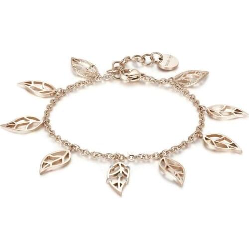 Brosway woman bracelet Leaves Of Life with crystal BVS11