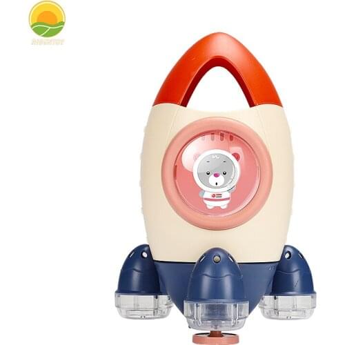 Kids Bathroom Water Spray Bathing Toy Babies Shower Girl Swimming Games Rocket 6 Months Educational For Childrens toys