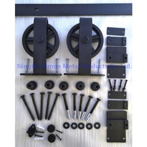 Dimon customized sliding door hardware with damper kits America style sliding door hardware DM-SDU 7209 with soft closing