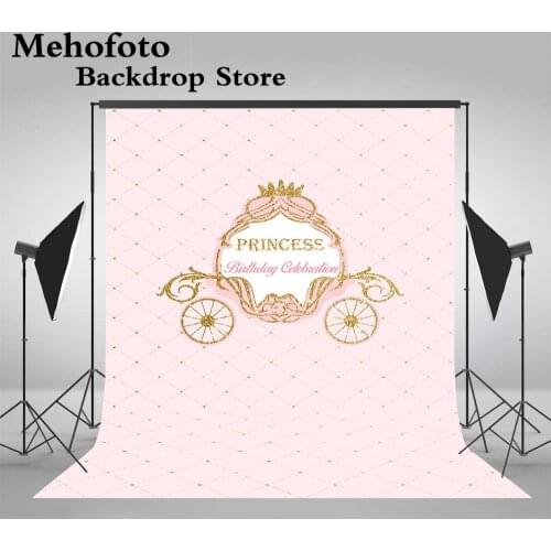 Mehofoto Princess Photography Backdrops Birthday Celebration Photo Backgrounds Booth Studio MW-342