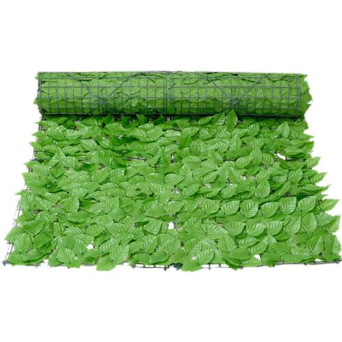 Artificial Leaf Fence Wall Landscaping Outdoor Diy Home Decoration Garden Backyard Balcony Fence Privacy Grass Wall Green Fence