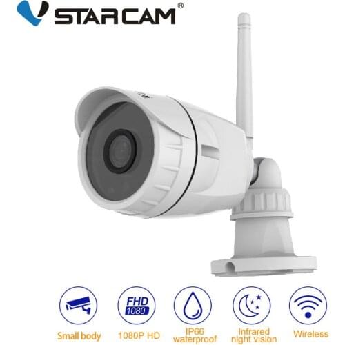 Vstarcam 1080P 2MP Outdoor Waterproof IP Camera Wireless Wifi Bullet Camera IR-Cut Night Vision Surveillance Security Camera