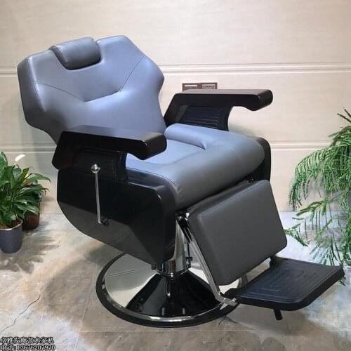 Hair salon head treatment chair massage chair hair salon shop shaving can put down lifting barber chair big chair hairdressing c