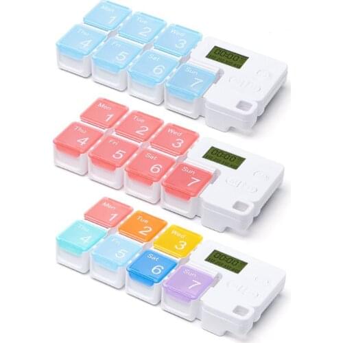 Health care Lightweight and portable Lightweight and portable medicine box/dispenser Store pills With compartments